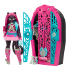Morster High Catty Noir con Armario Skulltimate Secrets 6, Muñeca con Vestido y Accesorios +4 años