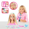 Barbie Cabeza Rubia de Muñeca para Peinar Deluxe, Muñeca y Accesorios +3 años