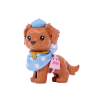Barbie Twinning Morena con Perro, Muñeca con Vestido y Accesorios +3 años