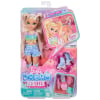 Barbie Malibú Patinadora Dream Besties, Muñeca y Accesorios +4 años