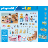 PLAYMOBIL My Life Cafetería para gatos, Juego de figuras +4 años - 71744