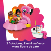 LEGO Friends Fiesta en la Piscina con Flamenco y Unicornio, Juguete de construcción +5 años - 42658