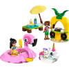 LEGO Friends Fiesta en la Piscina con Flamenco y Unicornio, Juguete de construcción +5 años - 42658