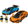 LEGO Speed Champions Lamborghini Revuelto y Huracán STO, Juego de construcción +10 años - 77238