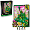 LEGO Wicked Arte Mural: Emerald City, Juego de construcción +18 años - 75685