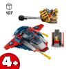 LEGO Disney Marvel Capitán América vs. Thanos, Juguete de construcción +4 años - 76319