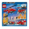 LEGO City - Helicóptero de Rescate de Bomberos + 5 años - 60281