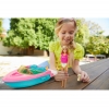 Barbie con Barco Muñeca con Accesorios Acuáticos +3 Años
