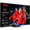 TV TCL 65C8KX7 65" (165,1 cm), QD-MiniLED, 4K UHD, 144 Hz, Dolby Vision IQ HDR10+ HDR10 HLG, Pro AiPQ Pro, Smart TV, Dolby AC4 Dolby TrueHD