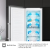 Congeladores Hisense FV354N4BIE, No Frost, 185,5 cm, 274 l, 4 Cajones, Eficiencia E - Inoxidable