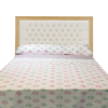 Juego Sábanas Tres Piezas Algodón ALO HOME Cama 90 cm Multicolor