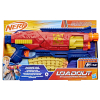 Nerf Loadout Shadowspeed Recon, Lanzador Personalizable con 14 Dardos de Espuma N1, +8 años