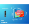 TV Daewoo 55DM65UV 55" (139,5 cm), LED, 4K UHD, 60 Hz,  Dolby Vision, Smart TV, HDR, Dolby Audio