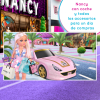 Nancy - Coche De Compras Con Maletero Funcional Y Accesorios De Moda - Muñeca Articulada Con Vestido De Lentejuelas - Regalo Para Niños De 3+ Años (Famosa)