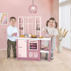 Smoby Cocina Loft Rosa Electrónica, Cocina de juguete +3 años