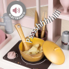 Smoby Cocina Loft Rosa Electrónica, Cocina de juguete +3 años