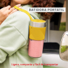 Batidora de Vaso Portátil Moulinex LM1C0210, 5 W, 300 ml - Amarillo
