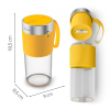 Batidora de Vaso Portátil Moulinex LM1C0210, 5 W, 300 ml - Amarillo