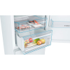 Frigorífico Combi Bosch KGN362WED No Frost, 186 cm, 326 L, 5 Cajones, Clase E, Blanco