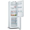 Frigorífico Combi Bosch KGN362WED No Frost, 186 cm, 326 L, 5 Cajones, Clase E, Blanco