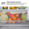 Frigorífico Combi LG GBBSJ10ESW No Frost, 186 cm, 333 L, 3 Cajones, Clase E, Blanco