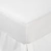 Sábana Bajera Ajustable Microfibra TEX BASIC Cama 150 cm Blanco