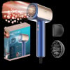 Secador de Pelo Cecotec DryGlam Nano Plasma Blue, 1600 W, 3 Temperaturas, 3 Velocidades - Azul