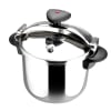 Olla a Presión Rápida MAGEFESA Star, 10L, Acero Inoxidable, Apta Inducción, 3 Sistemas de Seguridad