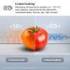 Frigorífico Combi LG GBBS312CSW No Frost, 186 cm, 333 L, 5 Cajones, Clase C, Blanco
