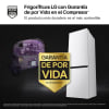 Frigorífico Combi LG GBBS312CSW No Frost, 186 cm, 333 L, 5 Cajones, Clase C, Blanco