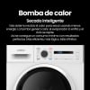 Secadora Bomba de Calor Infiniton, 7 kg, 16 programas, Clase E, Blanca, SD-BC7EWL