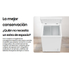 Congelador Horizontal Infiniton CH-25H85BEH, 85 cm, 249 L,  Clase E, Blanco