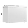 Congelador Horizontal Infiniton CH-25H85BEH, 85 cm, 249 L,  Clase E, Blanco