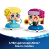 LEGO Disney Princess Mini Anna y Elsa, Juguete de construcción +5 años - 43284