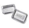 Set de 10 Bandejas de Aluminio Para Barbacoa Weber