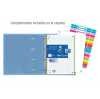 Carpeta con recambio 100 hojas Oxford