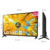 TV LED 109,22 cm (43") LG 43UP75006LF, 4K UHD, Smart TV