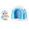 VTech Baby Iglú proyector musical con peluche pingüino, Juguete interactivo para bebé recién nacido