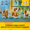 LEGO Creator 3 en 1 Cachorro Juguetón, Juguete de construcción +8 años - 31382