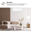 Aire Acondicionado Slipt LG Inverter LGWIFI18Z, 1x1, Wifi, Bomba de Calor  A++/A+++