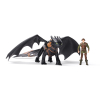 Dreamworks Cómo Entrenar a tu Dragón Pack de Figuras Harold y Desdentao +4 años