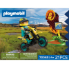 PLAYMOBIL Moto todoterreno, Juego de figuras +4 años - 72065