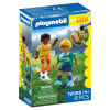 PLAYMOBIL Jugadores de fútbol, Juego de figuras +4 años - 72058