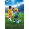 PLAYMOBIL Jugadores de fútbol, Juego de figuras +4 años - 72058