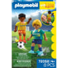 PLAYMOBIL Jugadores de fútbol, Juego de figuras +4 años - 72058