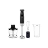 Batidora de Mano UFESA Mars 1200 Max, 1200W, Acero inoxidable, 4 cuchillas - Negro