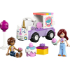 LEGO Friends Coche-Unicornio de Reparto de Pasteles, Juguete de construcción +4 años - 42675