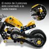 LEGO Technic Moto Amarilla, Juguete de construcción +7 años - 42225