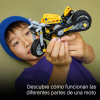LEGO Technic Moto Amarilla, Juguete de construcción +7 años - 42225