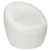 Sillón Rizo 75x70x77 cm Romi - Blanco
